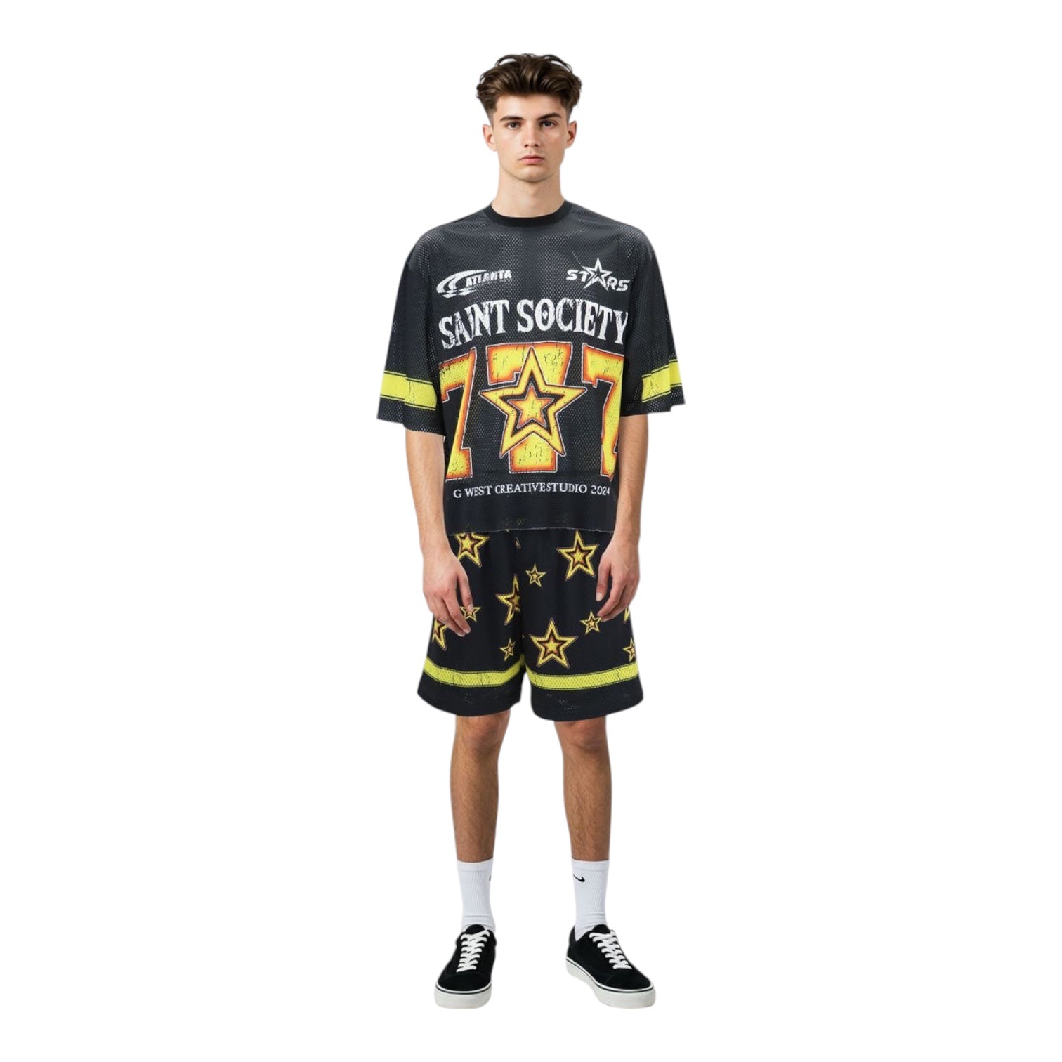 G*WEST: Saint Society Mesh Short Set 5006